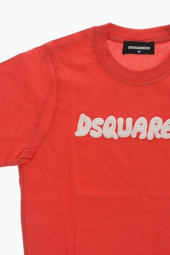  [키즈] 디스퀘어드2 티셔츠 DQ2627 D004G DQ415 Red - DSQUARED2