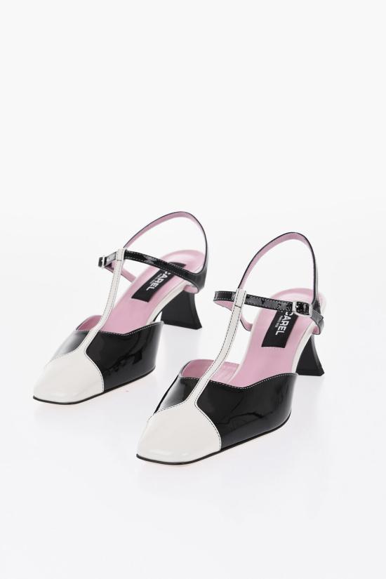  카렐 페리스 힐/펌프스 ISADORA332765BLACKANDIVORY Black White