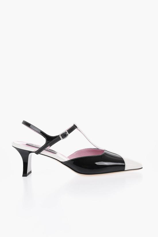  카렐 페리스 힐/펌프스 ISADORA332765BLACKANDIVORY Black White - CAREL PARIS