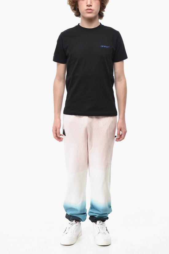  오프화이트 반팔 티셔츠 OMAA027G20JER0591045 Black - OFF WHITE