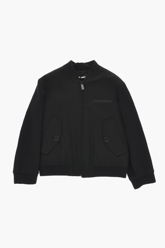  [키즈] 디스퀘어드2 봄버 자켓 DQ2589 D0AA0 DQ900 Black