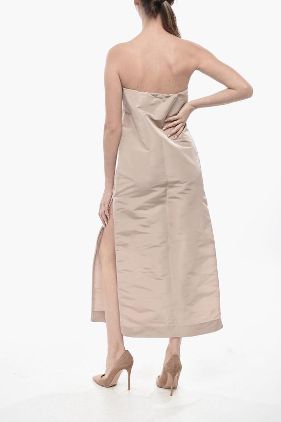  슈퍼 블론드 롱 원피스 DRESS B NUDE Pink - SUPER BLOND