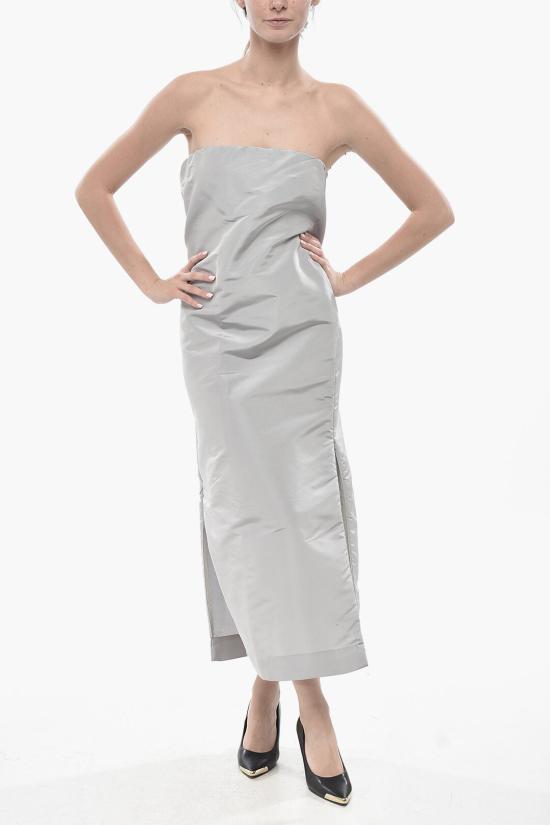 슈퍼 블론드 롱 원피스 DRESS B GRIGIO CHIARO Gray