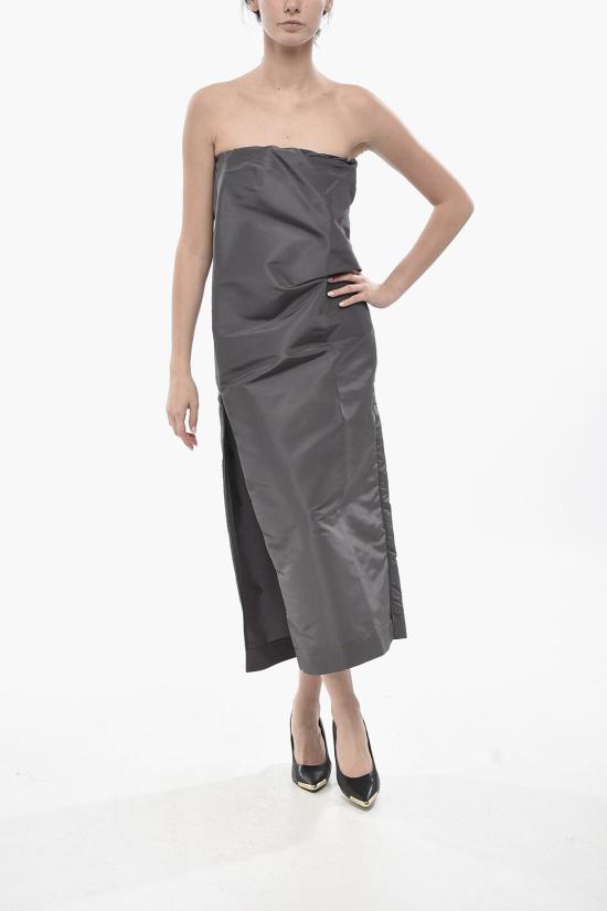  슈퍼 블론드 롱 원피스 DRESS B GRIGIO SCURO Gray