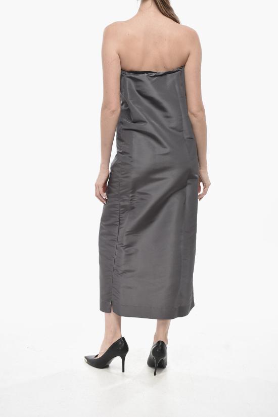  슈퍼 블론드 롱 원피스 DRESS B GRIGIO SCURO Gray - SUPER BLOND