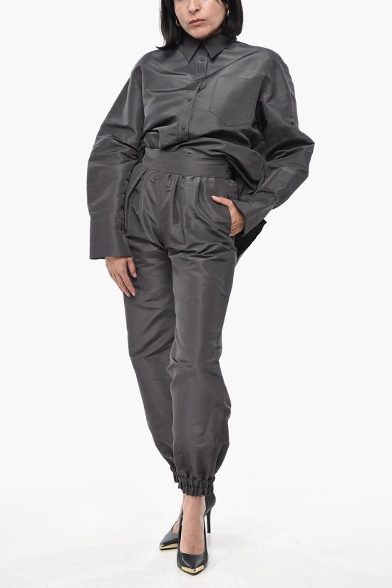  슈퍼 블론드 스트레이트 팬츠 TROUSERE GRIGIO SCURO Gray - SUPER BLOND