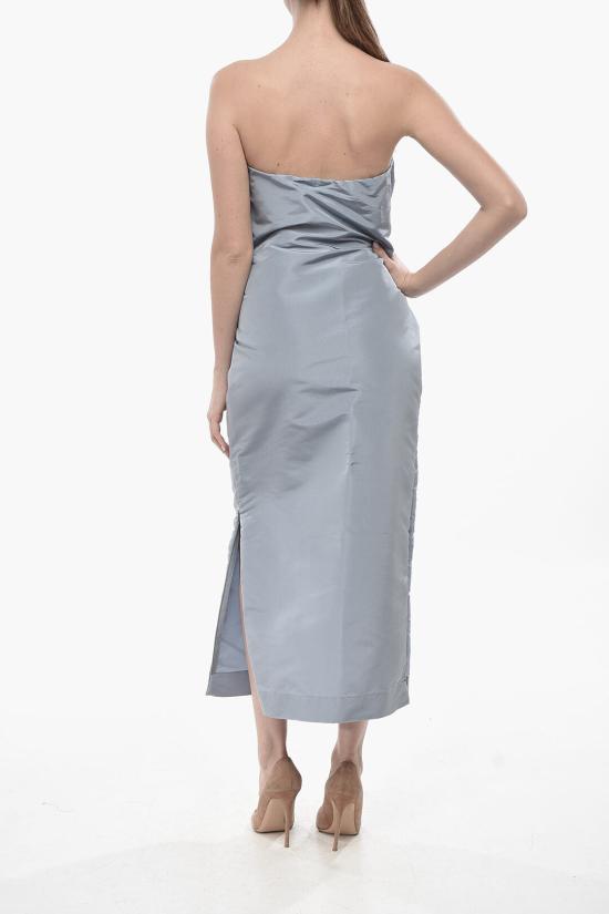 슈퍼 블론드 롱 원피스 DRESS B AZZURRO Light blue - SUPER BLOND