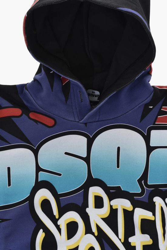  [키즈] 디스퀘어드2 티셔츠 DQ2521 D0A9X DQ900 Multicolor - DSQUARED2