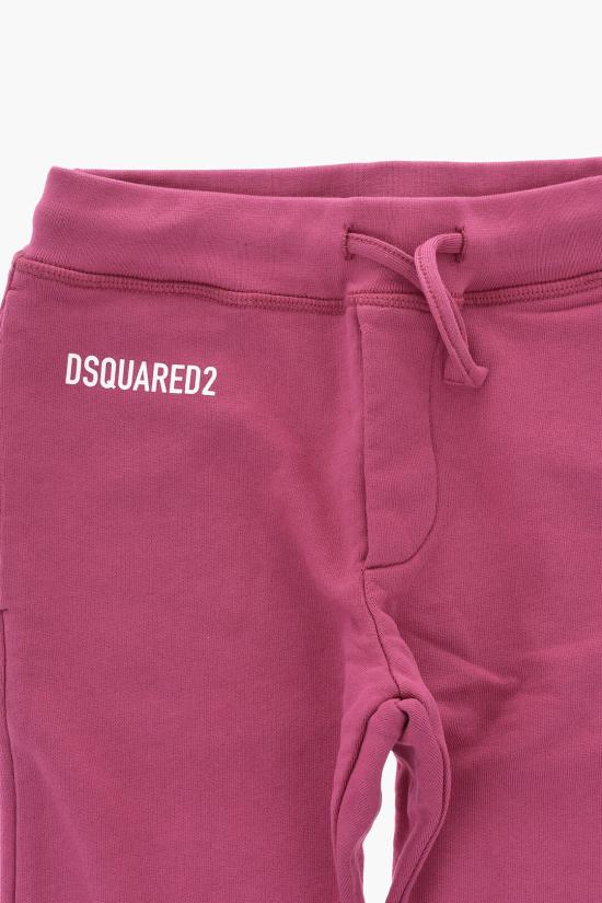  [키즈] 디스퀘어드2 스트레이트 팬츠 DQ2527 D003G DQ313 Pink - DSQUARED2