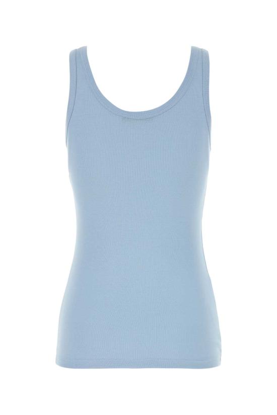 26FW 프라다 민소매 티셔츠 39576LSWMO14L0 F0012 Light Blue - PRADA