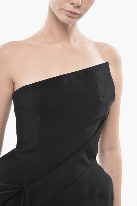  뮈글러 숏 원피스 23W1RO1494182 1999 Black - MUGLER