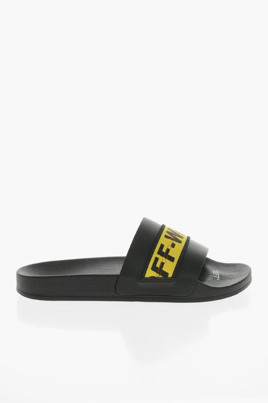  오프화이트 뮬/슬리퍼 OMIC001G20MAT0011018 Giallo Nero - OFF WHITE