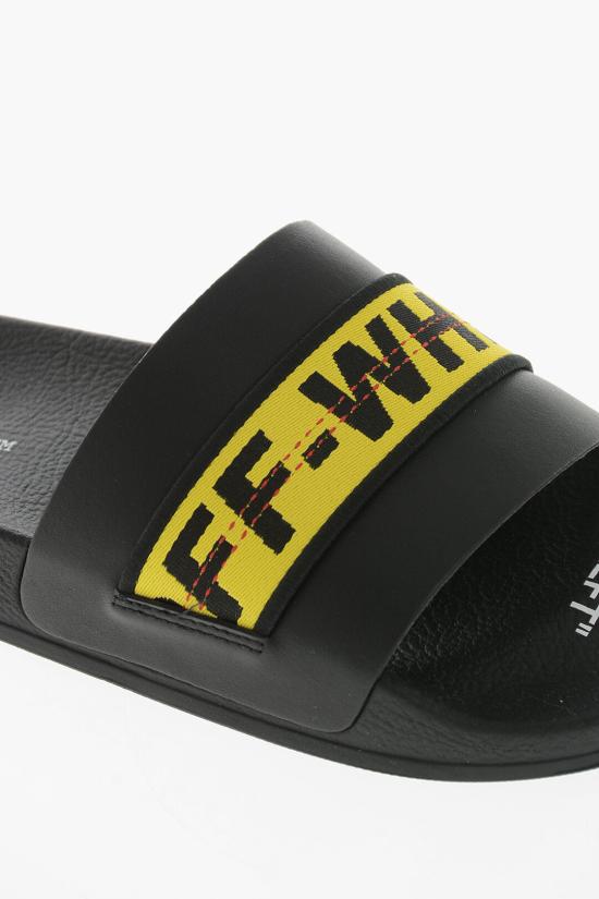  오프화이트 뮬/슬리퍼 OMIC001G20MAT0011018 Giallo Nero - OFF WHITE