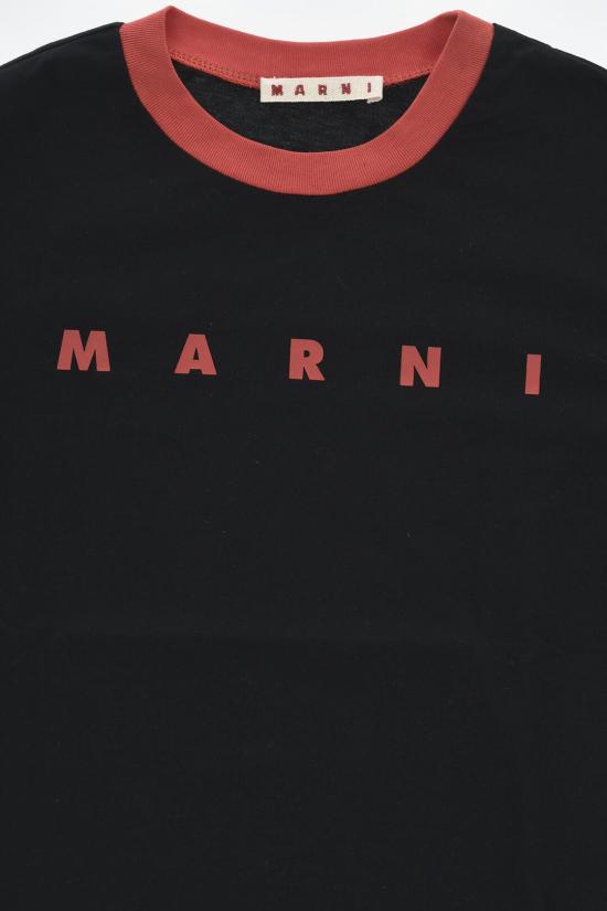  [키즈] 마르니 티셔츠 M01228 M00L9 0M900 Black - MARNI
