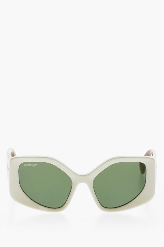 오프화이트 선글라스 OERI062S23PLA0010155 Bianco Marrone Verde