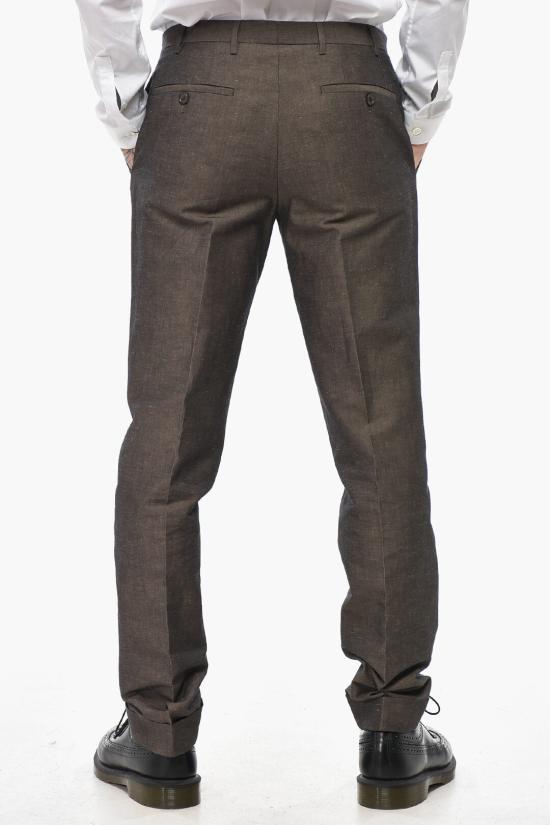 꼬르넬리아니 스트레이트 팬츠 835Z82 9164506 031 Brown - CORNELIANI