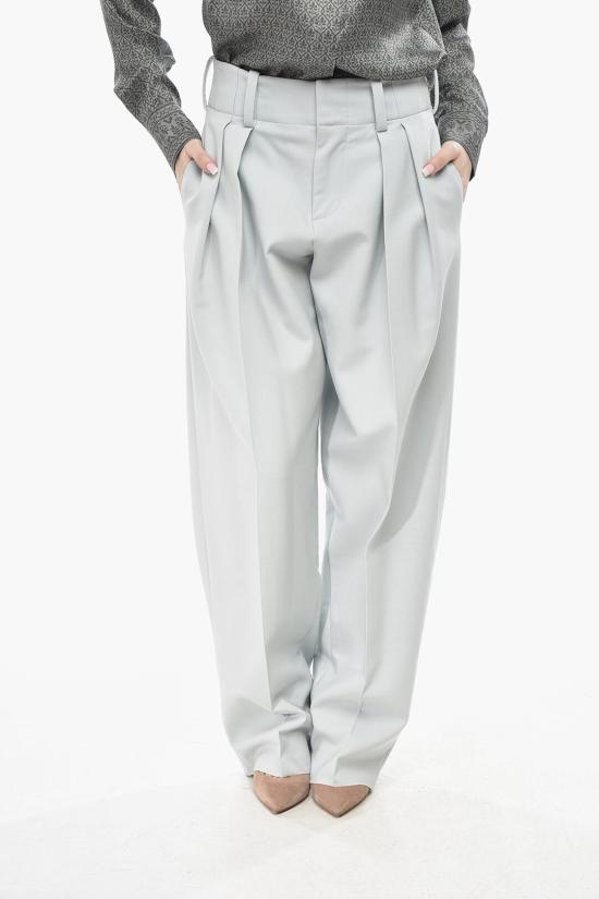  슈퍼 블론드 스트레이트 팬츠 TROUSER BB AZZURRO Light blue