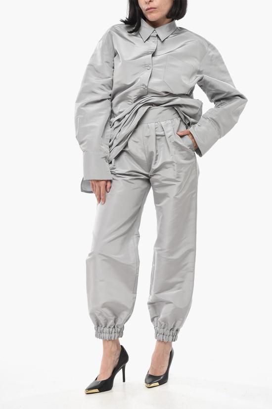  슈퍼 블론드 스트레이트 팬츠 TROUSERE GRIGIO CHIARO Gray - SUPER BLOND
