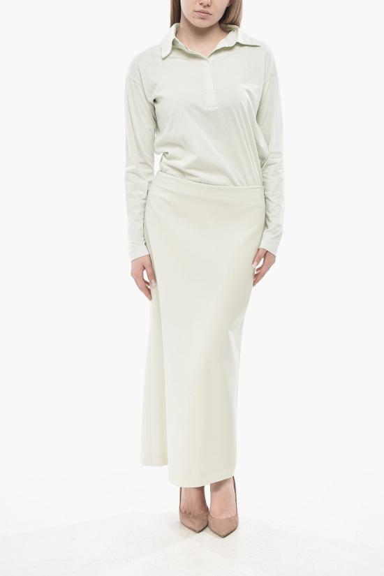  슈퍼 블론드 롱 스커트 SKIRT DZ VERDE Green - SUPER BLOND