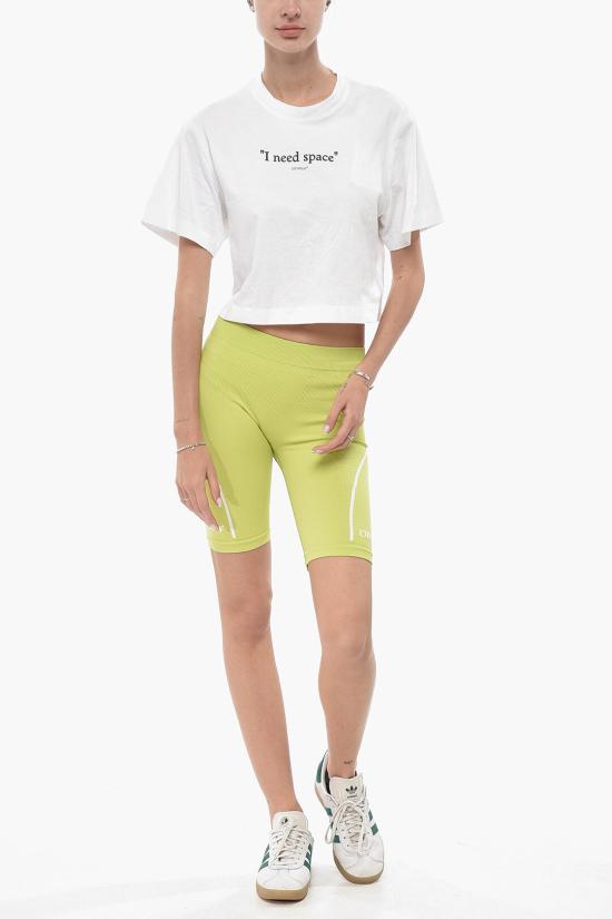  오프화이트 숏팬츠 OWVH027S22KNI0016501 Green - OFF WHITE