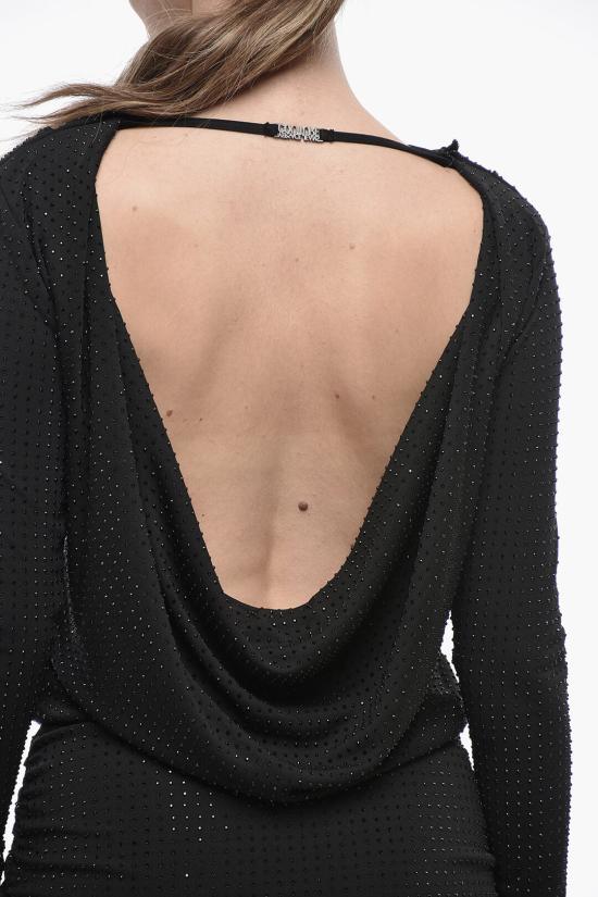  베르사체 숏 원피스 77HAO901 J0124 899 Black - VERSACE
