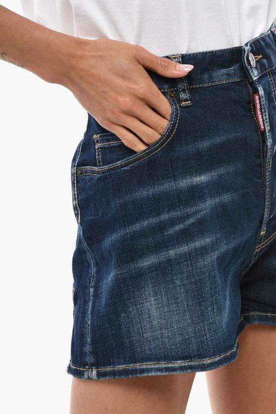  디스퀘어드2 데님 숏팬츠 S75MU0461S30664470 Blue - DSQUARED2