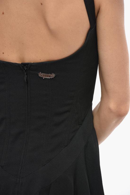  디스퀘어드2 미디 원피스 S72CV0517S76512900 Black - DSQUARED2