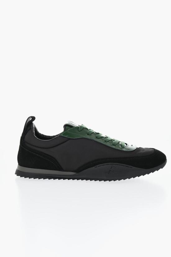  살바토레 페라가모 스니커즈 026533 DETROIT 1 773267 NERO FOREST GREEN Black - SALVATORE FERRAGAMO