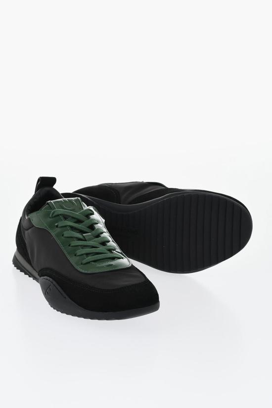  살바토레 페라가모 스니커즈 026533 DETROIT 1 773267 NERO FOREST GREEN Black