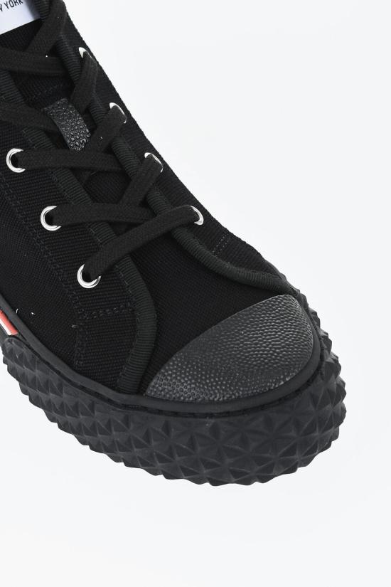  톰브라운 스니커즈 MFD243A F0102 001 Black - THOM BROWNE