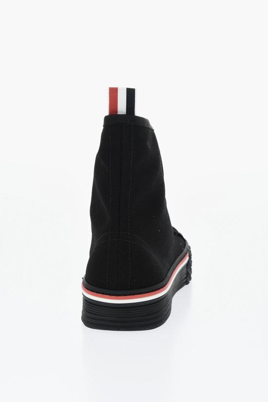  톰브라운 스니커즈 MFD243A F0102 001 Black - THOM BROWNE