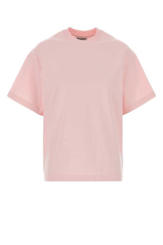 26FW 질샌더 반팔 티셔츠 J02GC0173J20348 678 Pink