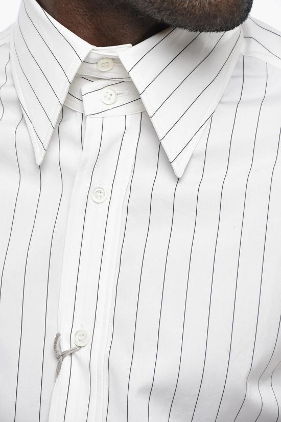  알렉산더 맥퀸 긴팔 셔츠 801344 QNAAY 9080 White - ALEXANDER MCQUEEN
