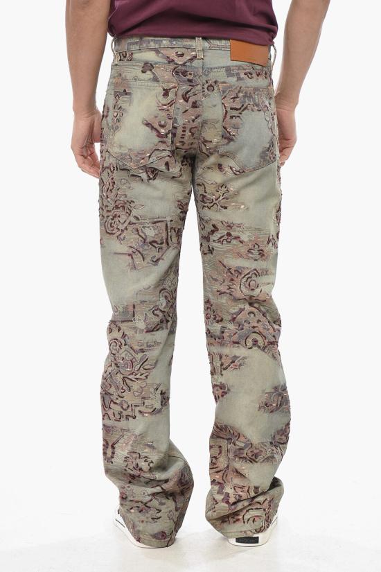  오프화이트 데님 팬츠 OMYA154F22DEN0038461 Multicolor - OFF WHITE