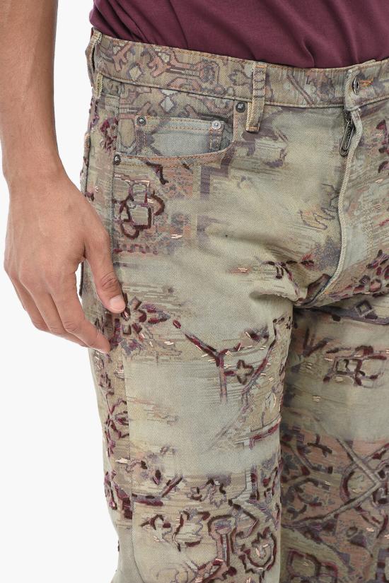  오프화이트 데님 팬츠 OMYA154F22DEN0038461 Multicolor - OFF WHITE