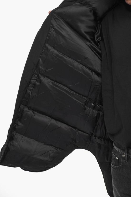  오프화이트 패딩 OMEC010F20FAB0011001 Black - OFF WHITE
