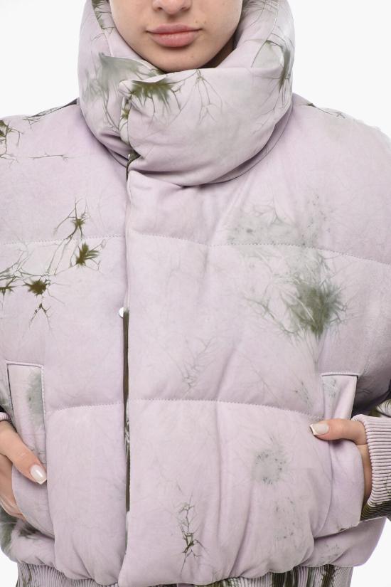  오프화이트 숏패딩 OWJA063F22LEA0025636 Pink - OFF WHITE
