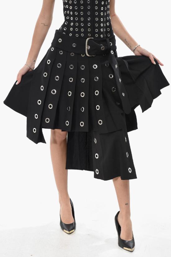  오프화이트 롱 원피스 OWDB505F23FAB0021000 Black - OFF WHITE