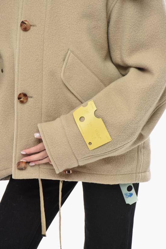  오프화이트 패딩 OWEC003F22FAB0016100 Beige - OFF WHITE