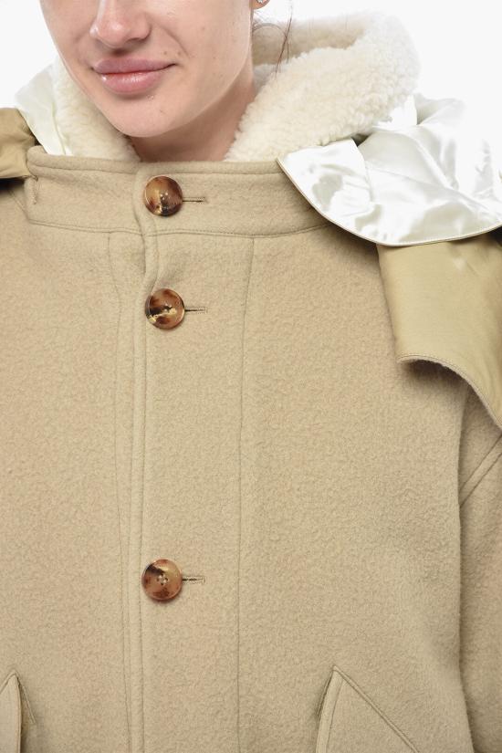  오프화이트 패딩 OWEC003F22FAB0016100 Beige - OFF WHITE