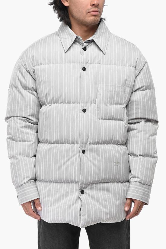  오프화이트 패딩 OMEJ001F23FAB0010605 Gray