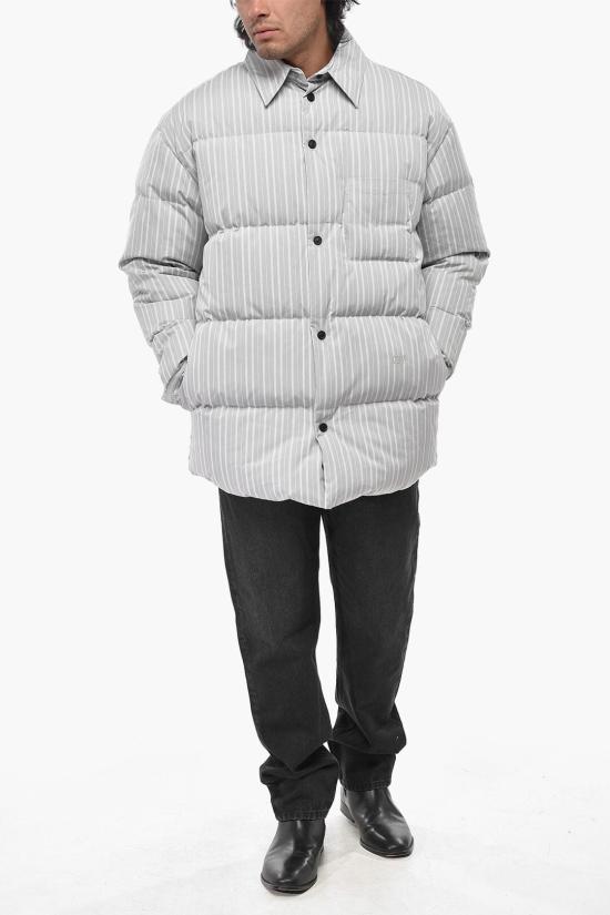  오프화이트 패딩 OMEJ001F23FAB0010605 Gray - OFF WHITE