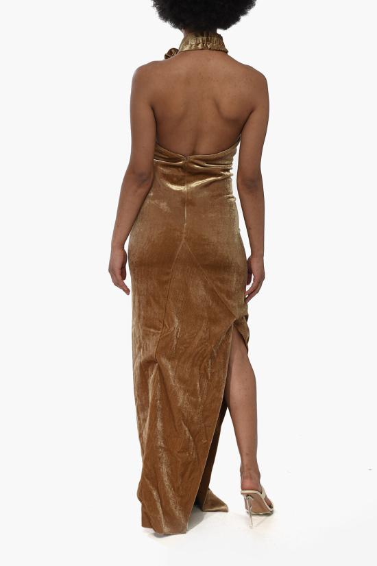  오프화이트 롱 원피스 OWDB268T22FAB0016100 Brown - OFF WHITE
