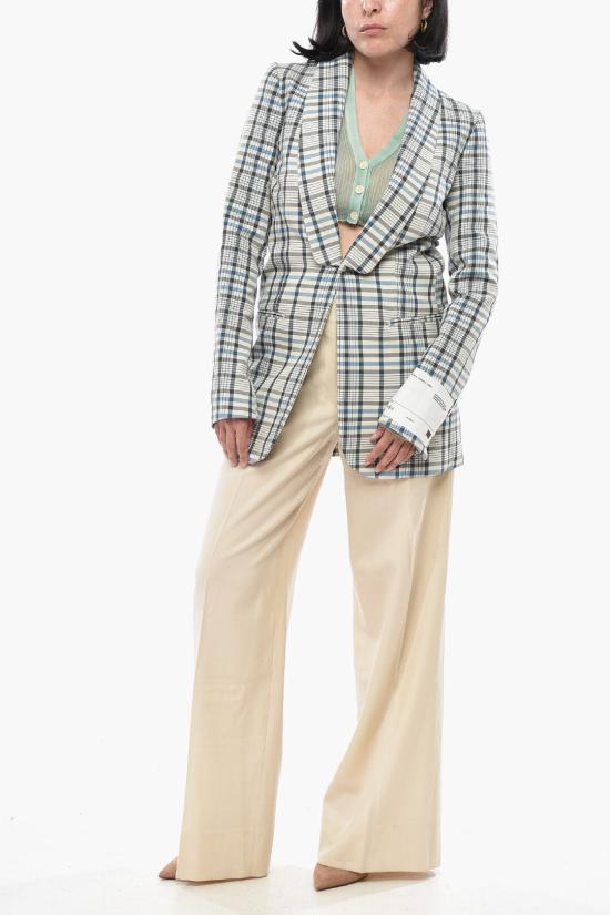 오프화이트 수트 자켓 OWEF029S19D700449900 Light blue - OFF WHITE