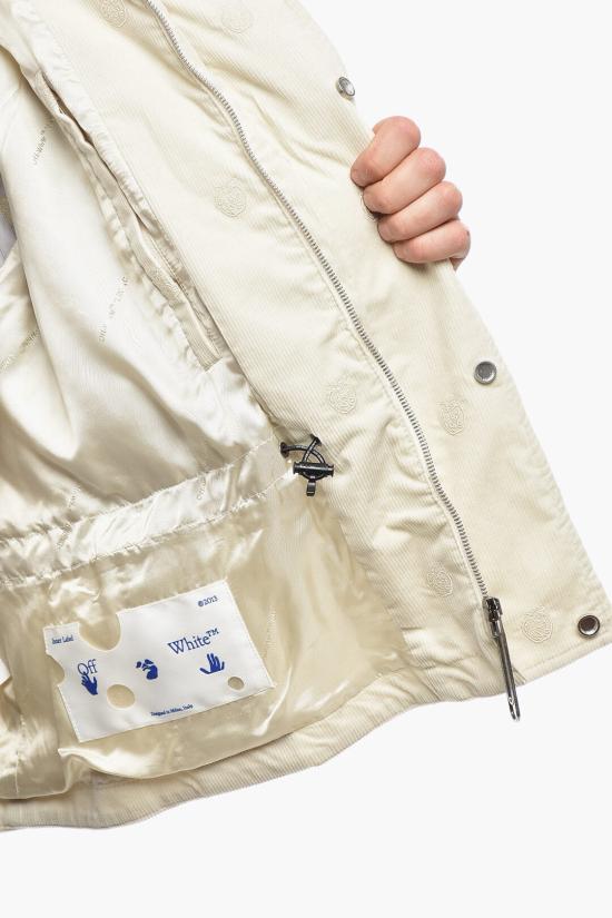  오프화이트 자켓 OMEC016S21FAB0016100 Beige - OFF WHITE