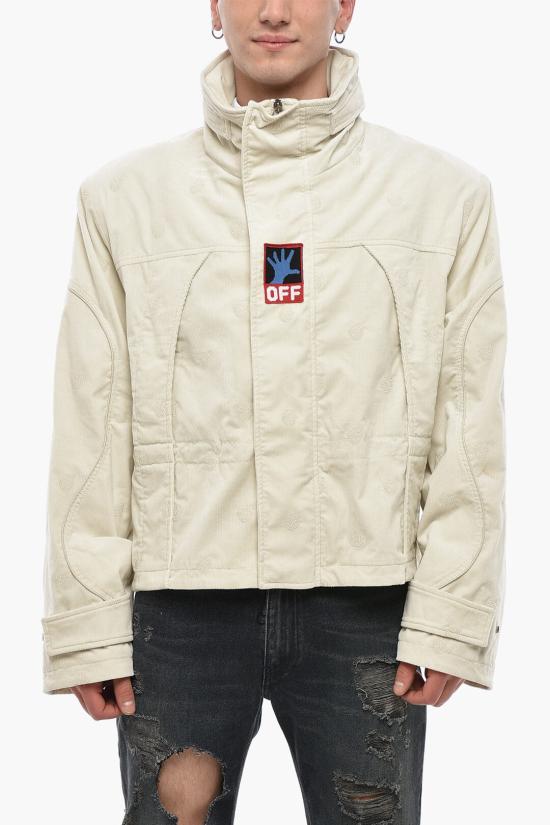  오프화이트 자켓 OMEC016S21FAB0016100 Beige
