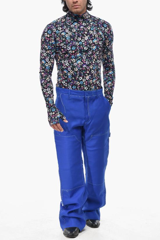  오프화이트 트레이닝/조거 팬츠 OMCA272S23FAB0016900 Blue - OFF WHITE
