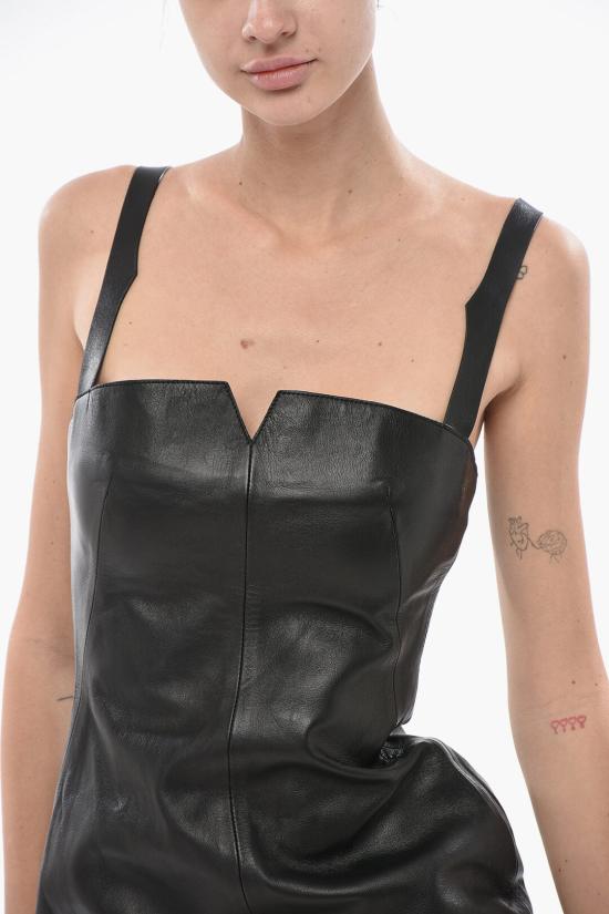 오프화이트 숏 원피스 OWJH007F22LEA0011000 Black - OFF WHITE