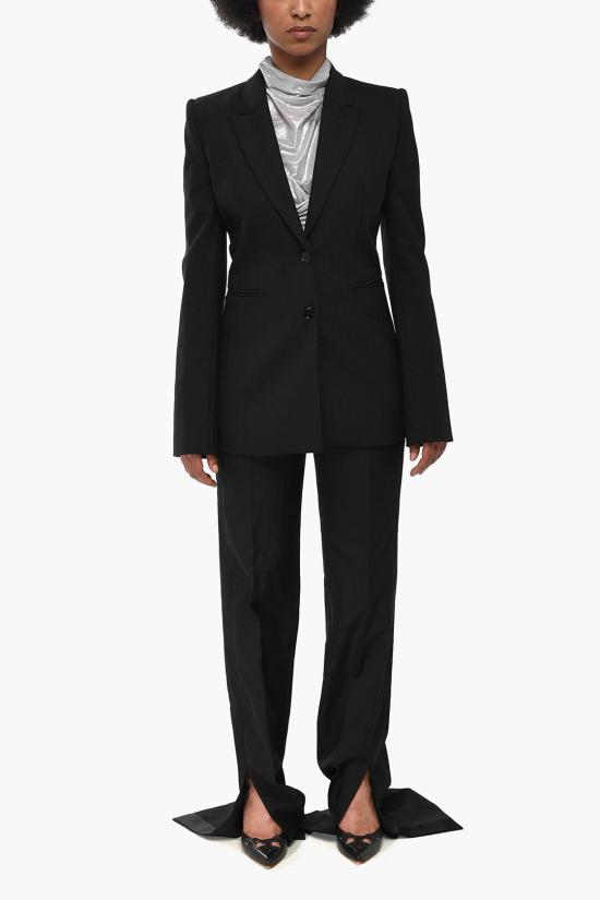  오프화이트 수트 자켓 OWEF061C99FAB0021001 Black - OFF WHITE