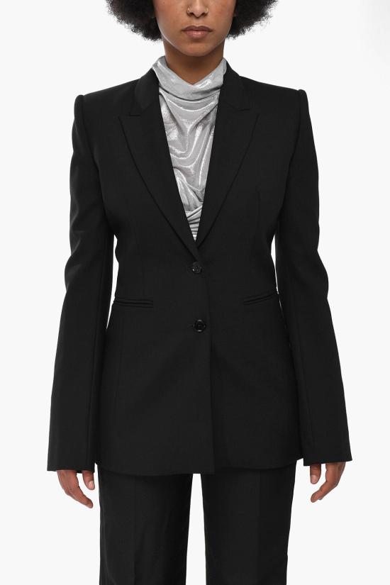  오프화이트 수트 자켓 OWEF061C99FAB0021001 Black
